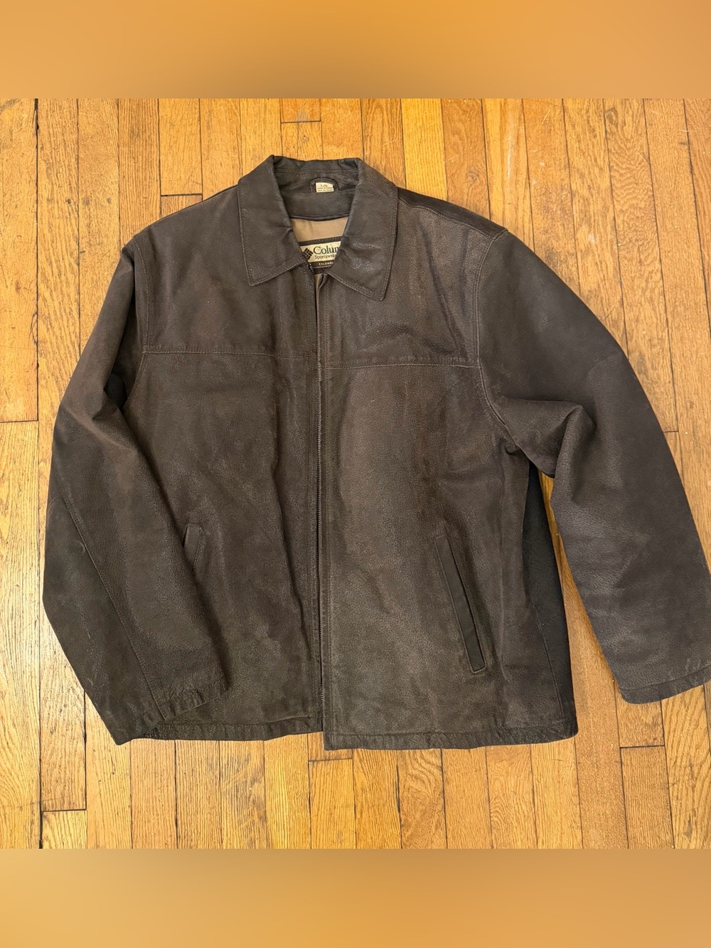 Vintage Columbia Leather Jacket - Men’s Large
